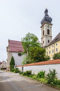 Konviktskirche Ehingen, Germany - Konviktskirche (Dormitory Church) of Ehingen (Donau), Baden-Wurttemberg, Germany.