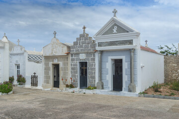 Naklejka na ściany i meble Seemannsfriedhof in Bonifacio auf der Insel Korsika