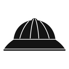 Safari hunting big hat icon. Simple illustration of safari hunting big hat vector icon for web design isolated on white background