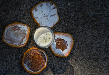 Posavasos y posa velas originales hecho a mano de resina epoxi 