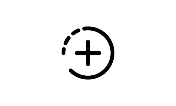 Add Story social media icon vector