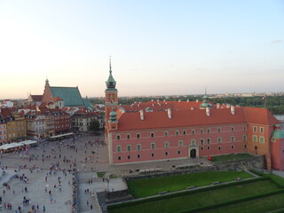 Obraz premium view of the town warsaw