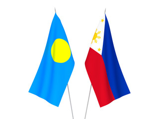 Philippines and Palau flags