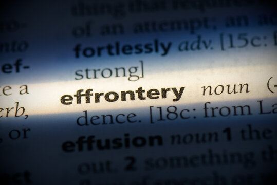 effrontery