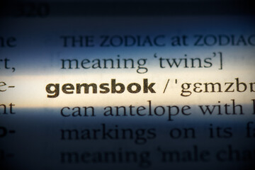gemsbok