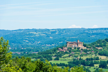 Fototapeta na wymiar Chateau de Castelnau, Occitanie, France