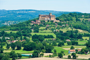 Fototapeta na wymiar Chateau de Castelnau, Occitanie, France