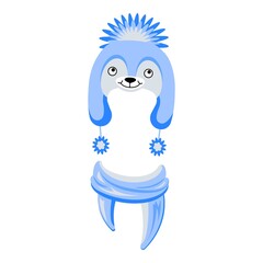 Cute hat icon. Cartoon of cute hat vector icon for web design isolated on white background