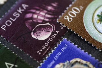 Philately is a passion or an investment - obrazy, fototapety, plakaty