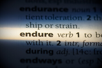 endure