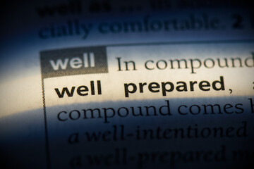 well prepared