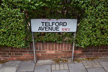 photography of street sign in london