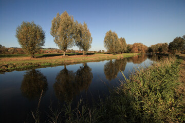 Herbstliche Leinelandschaft bei Northeim