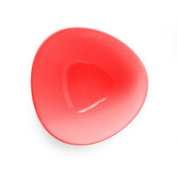 empty bowl isolated on white background.