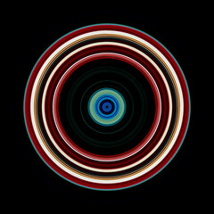 Geometry Circular abstract background for design artwork
