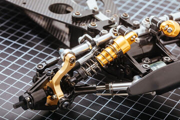 RC Car Chassis and Parts