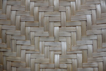 texture of bamboo mat