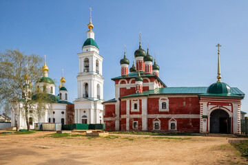 Fototapeta na wymiar Epiphany Monastery in Uglich