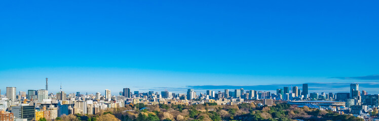 A sunny day in Tokyo, Japan