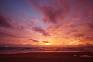 Fototapeta na wymiar Nature background sunset sky background