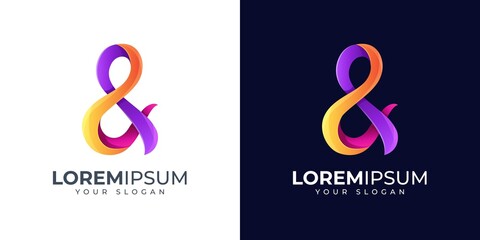 Obraz premium Colorful symbol & logo design inspiration