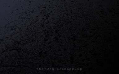 Black abstract texture background vector