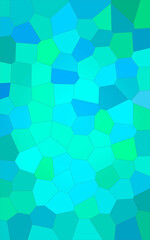 Fototapeta na wymiar Abstract illustration of Vertical sea seprent bright Big Hexagon background, digitally generated.