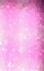 Abstract illustration of Vertical pink colorful Small Hexagon background, digitally generated.