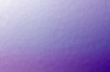 Illustration of abstract Purple horizontal low poly background. Beautiful polygon design pattern.