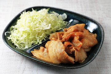 豚のしょうが焼き