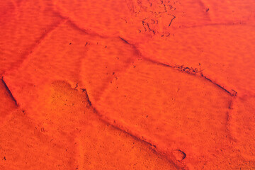 Textura con agua roja