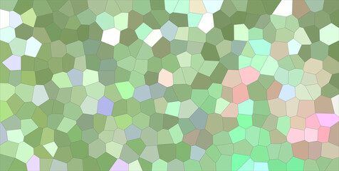 Handsome abstract illustration of green and purple pastel Little hexagon. Nice background for your needs.