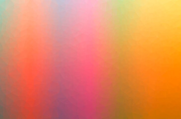 Illustration of abstract Orange horizontal low poly background. Beautiful polygon design pattern.