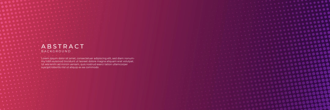 Modern shiny glossy reddish pink purple orange abstract banner background