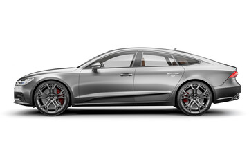 3d render of beautiful sport car