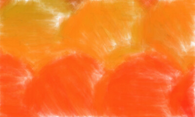 Brown, yellow and red circles watercolor with low coverage background, digitally created.