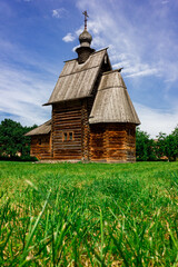 Russia, Suzdal. Museum of Wooden House and Peasant Life.