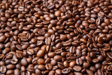 Background of coffee beans