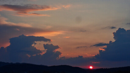 Fototapeta premium colorful sky