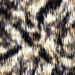 Blurry watercolor nature camouflage washed out texture background. Grunge distressed tie dye melange seamless pattern. Variegated ombre organic natural camo effect all over print. © Limolida Studio