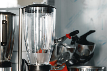 Blender shaker in a shop close up