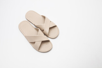 Spa Slipper on white background