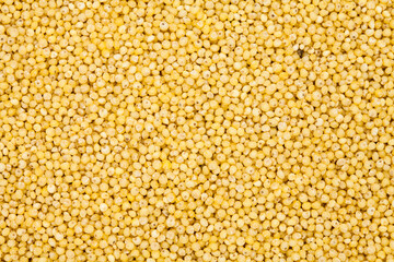 Top view of millet background image