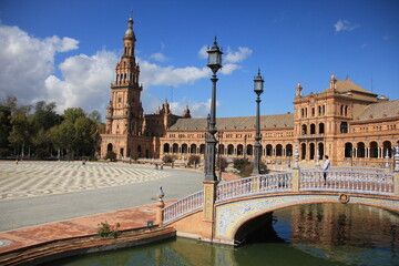 Naklejka premium seville voyage 