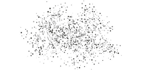 Silver glitter confetti.