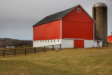 Fototapeta premium 1272 - Brocker Road Red I