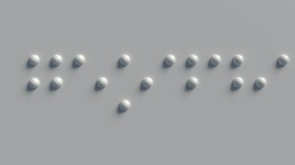

3d render of black and white morphing sphere with fluid effect. Splitting and gathering to the base shape. Loop animation.