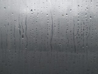 rain on window