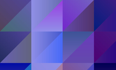 Obraz premium Nice Magenta and blue polygonal background, digitally created