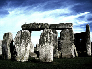 Stonehenge at sunset